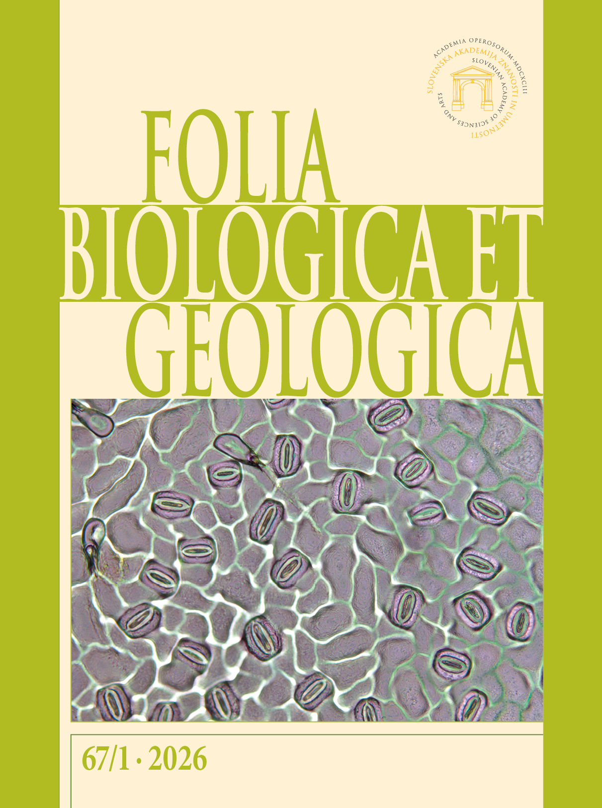 					View Vol. 67 No. 1 (2026)
				